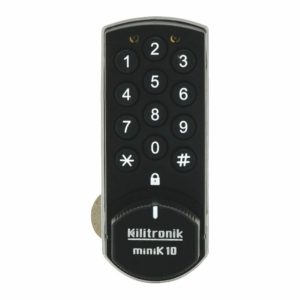 miniK10 serrure électronique pour casiers – vertical - Mustang Safes