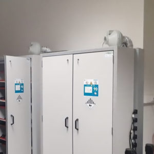 Cabinet de sécurité pour batteries lithium – double porte