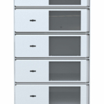Sistec -lexan- 16-vaks pistoolkluis unit Pistoolkluis units MustangSafes