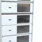 Sistec -lexan- 16-vaks pistoolkluis unit Pistoolkluis units MustangSafes
